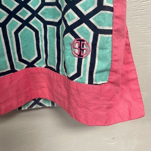 Simply Southern Pink and Teal Tunic, Size Large - Picture 3 of 8
